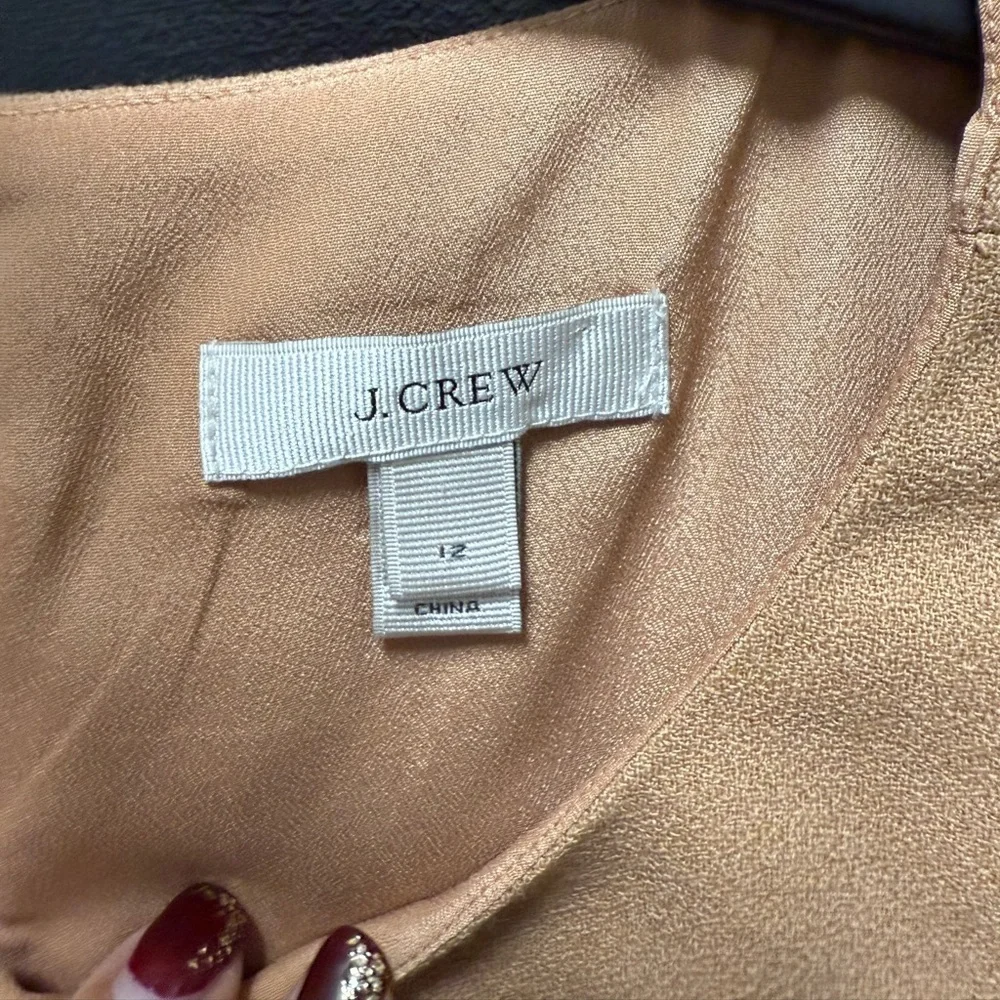 J.Crew Wool Colorblock Sleeveless Top – Size 12